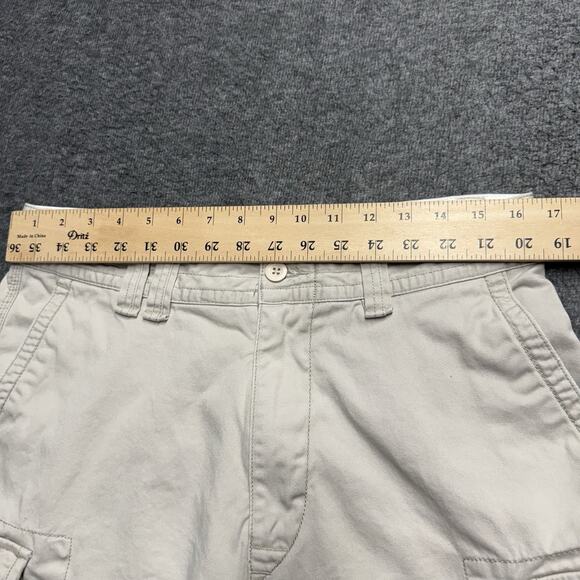 Polo Ralph Lauren Cargo Shorts Men's 33 Khaki Beige Classic Cotton 9" Inseam - Picture 6 of 8